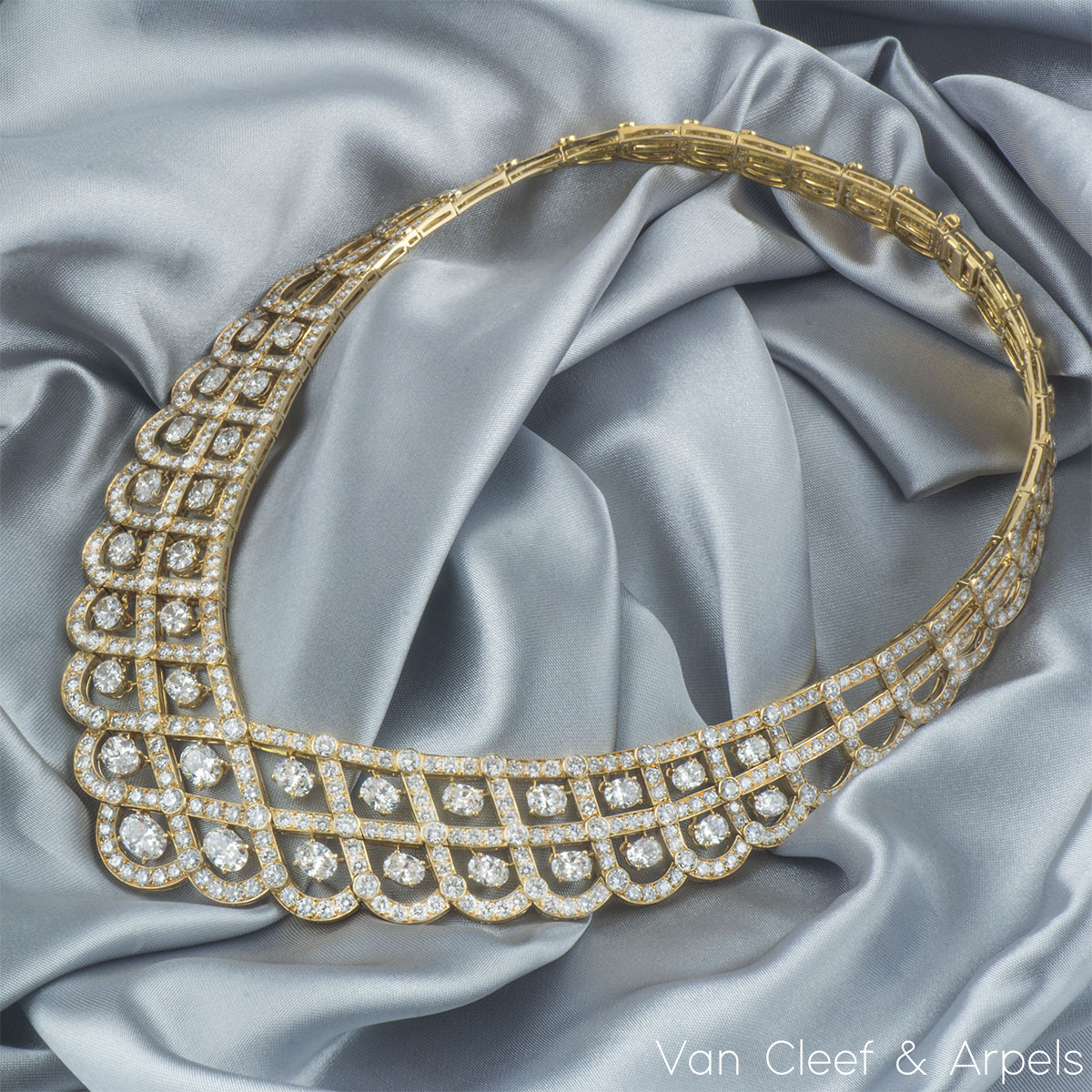 Van Cleef Arpels Diamond Necklace | stickhealthcare.co.uk
